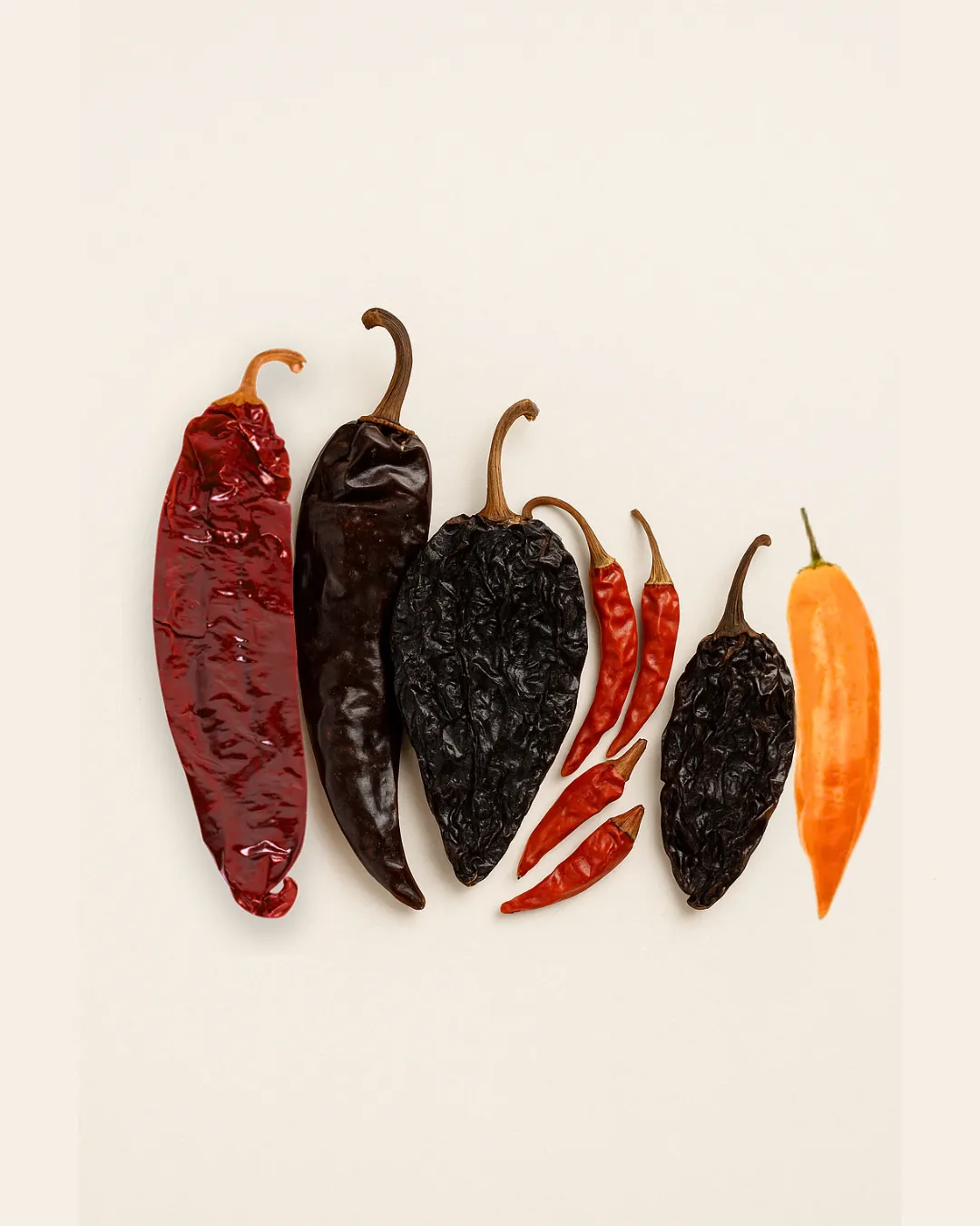 Bodegón de Capsicums frescos y coloridos