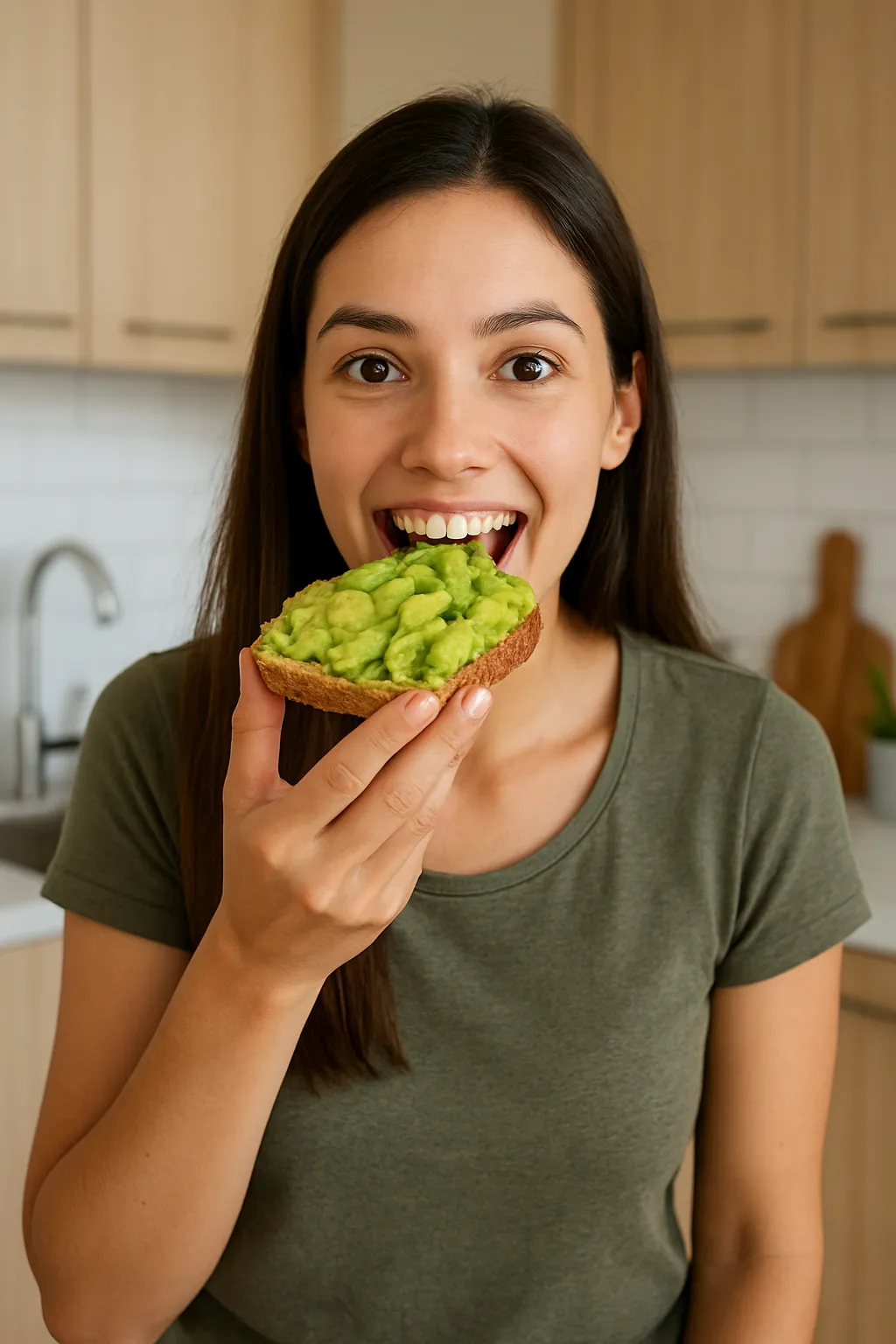Tostada con palta Hass y huevo
