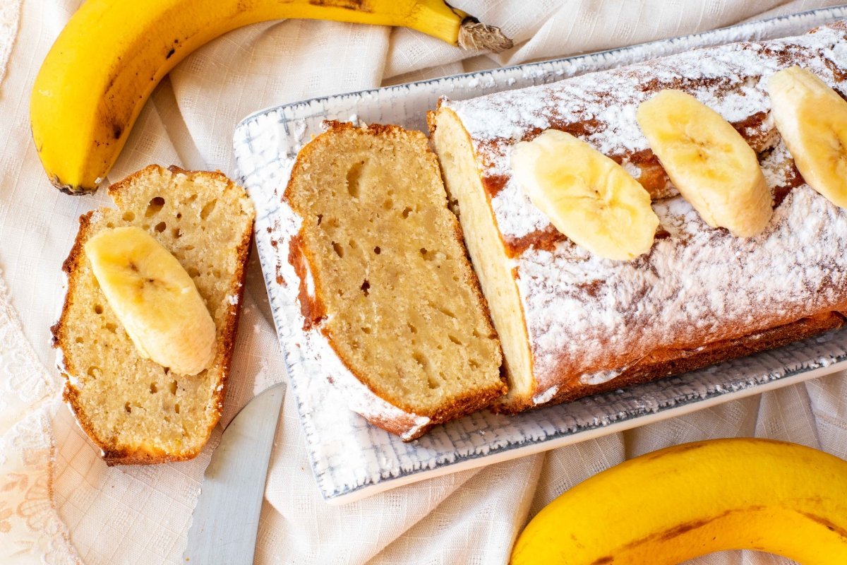 bizcocho de platano